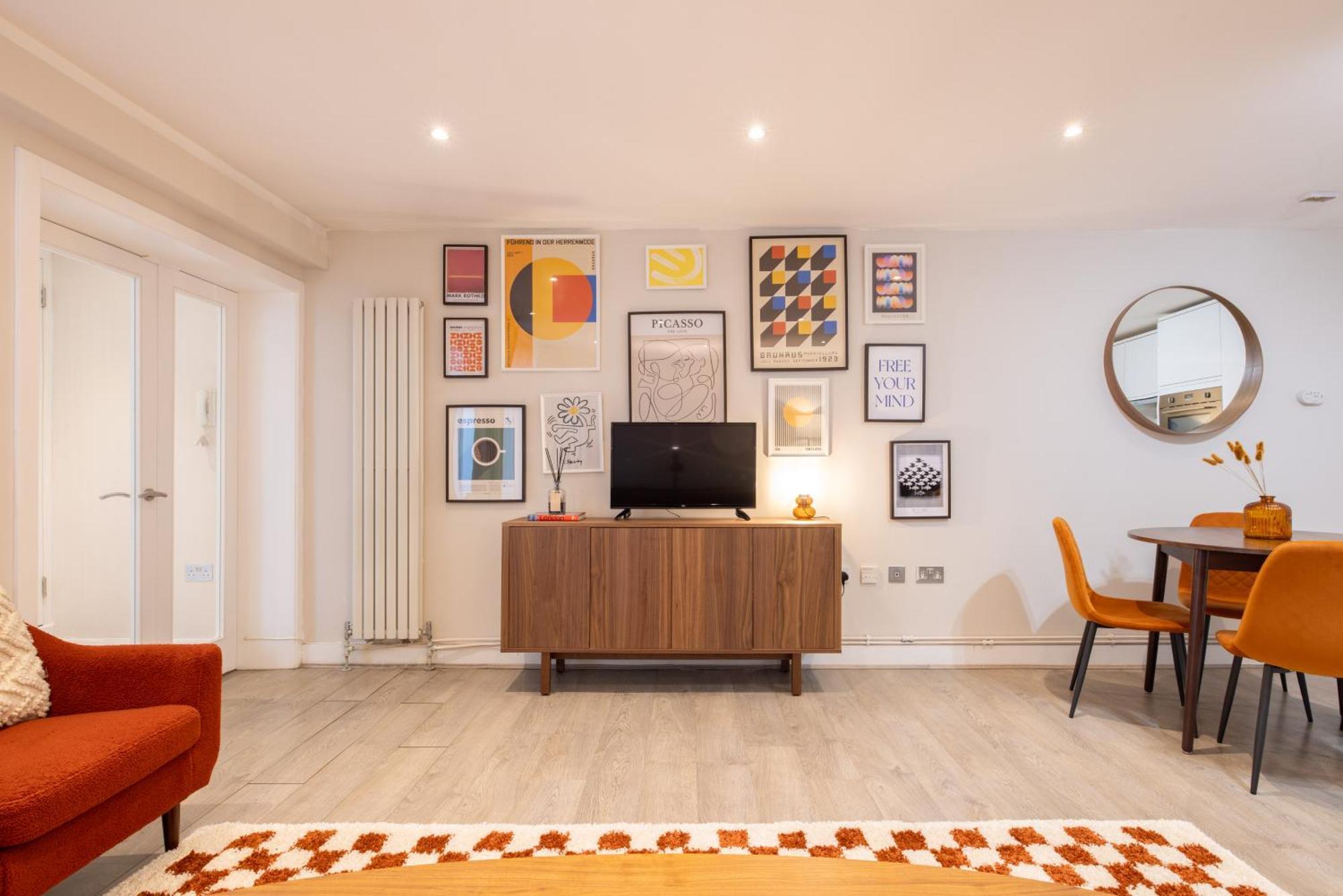 Charming Euston Apartment London Bagian luar foto